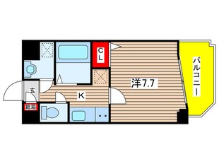 アトネス1604の物件間取画像